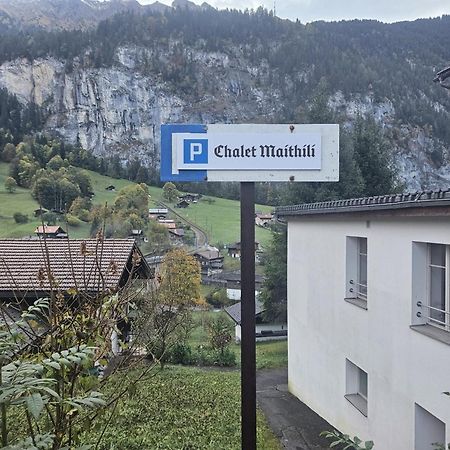 Chalet Maithili Lauterbrunnen -152-Year-Old Majestic Chalet Exteriör bild