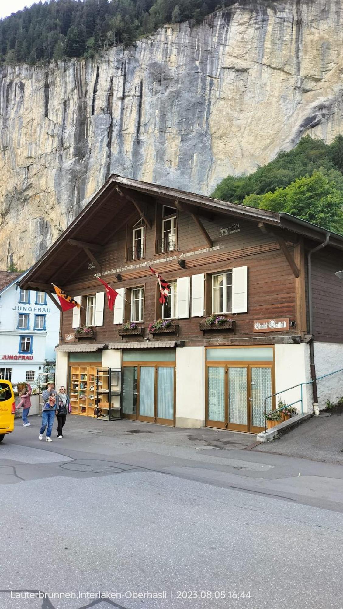 Chalet Maithili Lauterbrunnen -152-Year-Old Majestic Chalet Exteriör bild