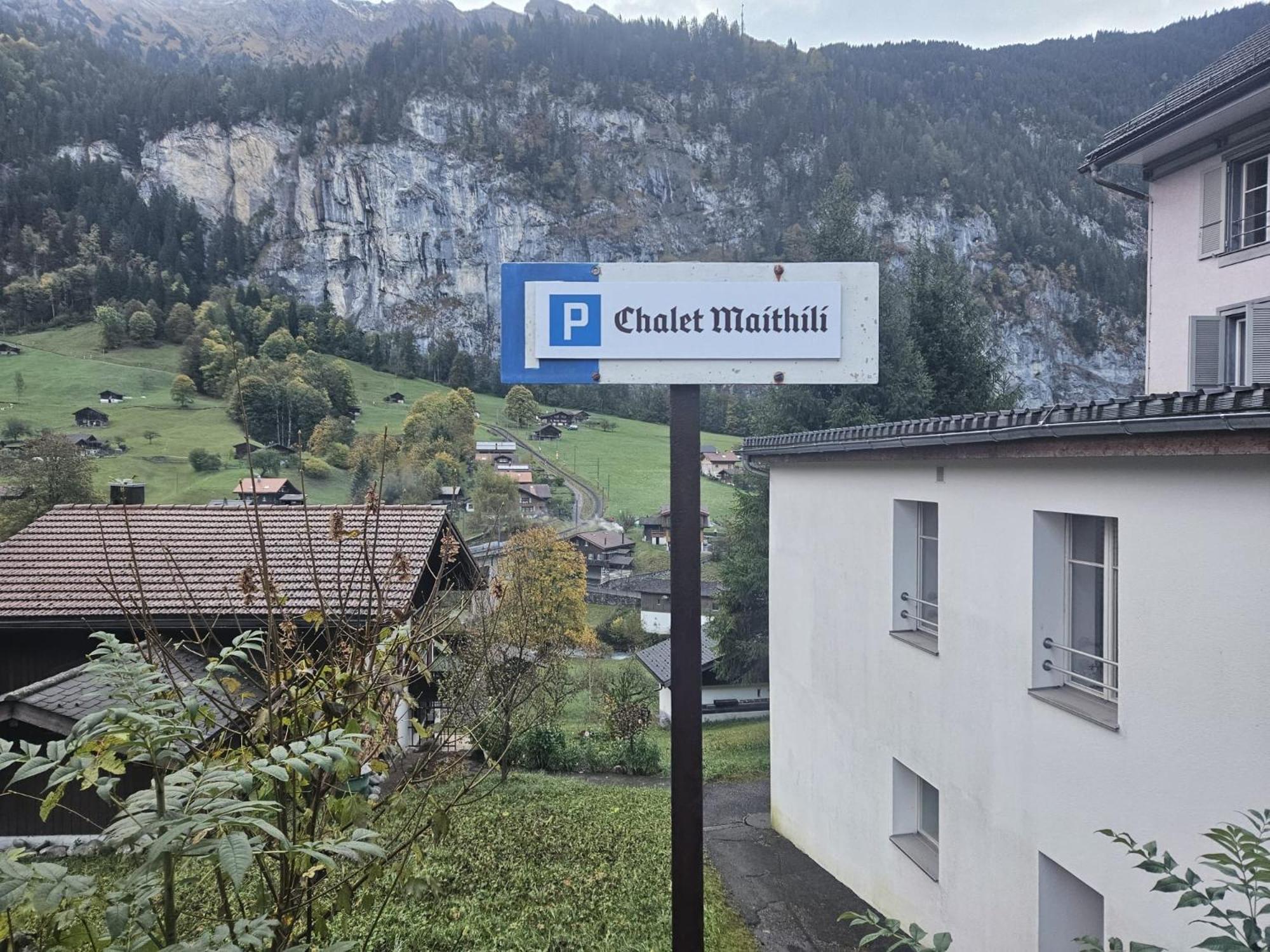 Chalet Maithili Lauterbrunnen -152-Year-Old Majestic Chalet Exteriör bild