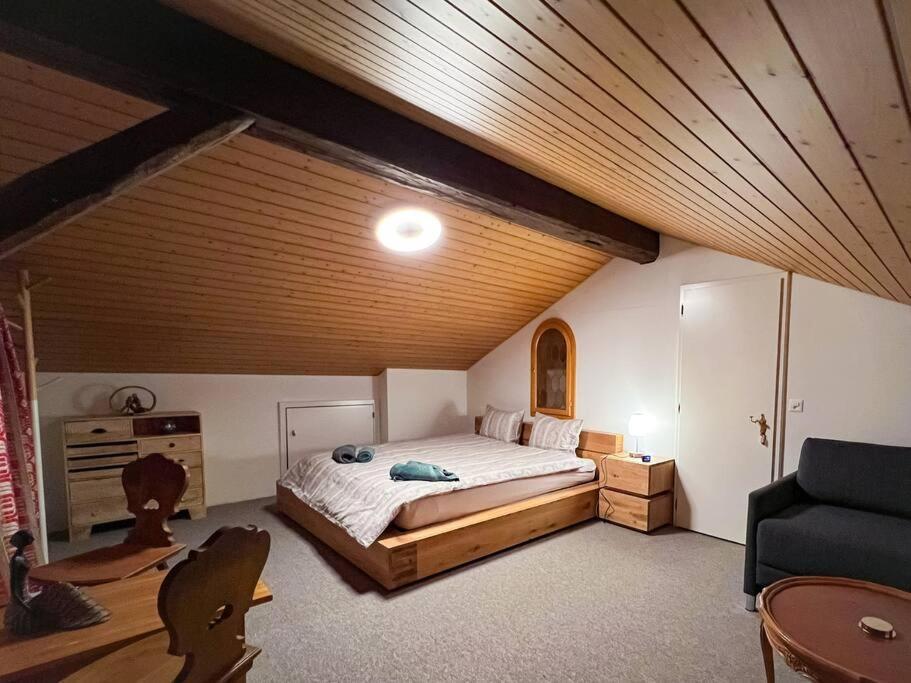 Chalet Maithili Lauterbrunnen -152-Year-Old Majestic Chalet Exteriör bild