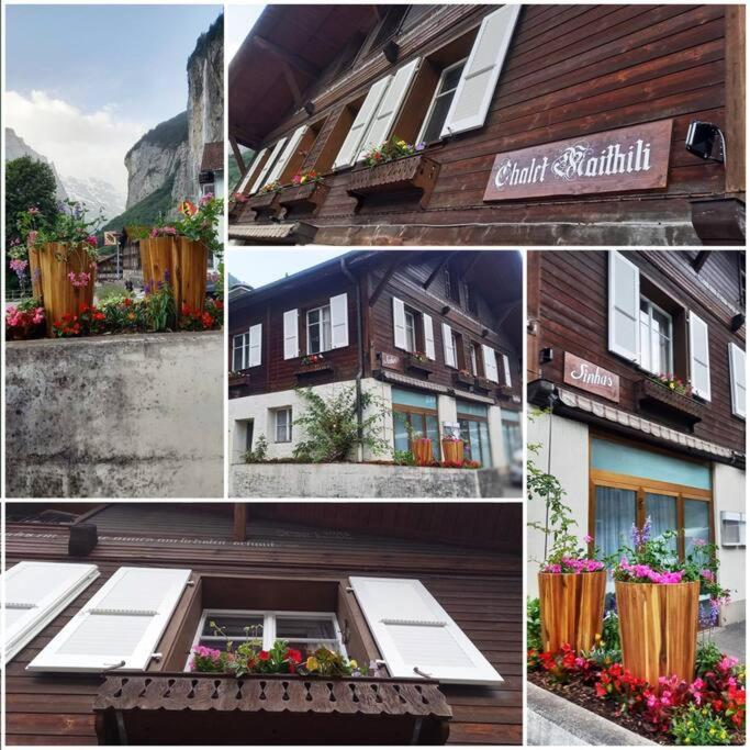 Chalet Maithili Lauterbrunnen -152-Year-Old Majestic Chalet Exteriör bild