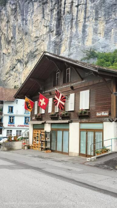 Chalet Maithili Lauterbrunnen -152-Year-Old Majestic Chalet Exteriör bild