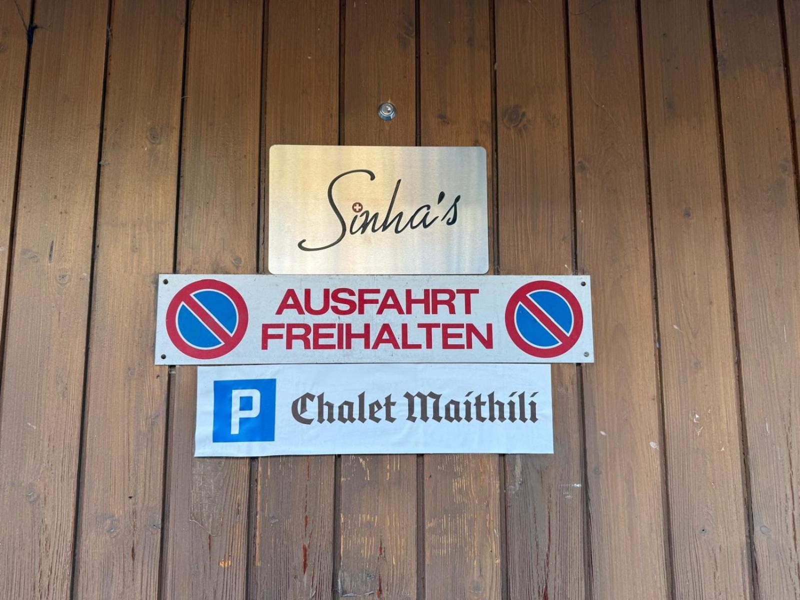 Chalet Maithili Lauterbrunnen -152-Year-Old Majestic Chalet Exteriör bild